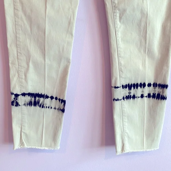 *RaRE* Sundry Wash Grey Tie Dye Jeans Women’s Pants Embroidered Heart Size 26 ! - Picture 4 of 9